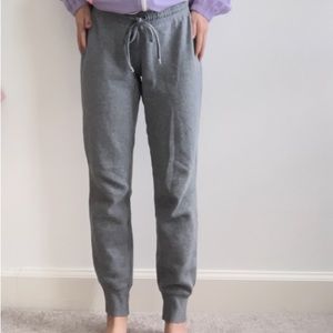 Express Women’s Gray Drawstring Lounge Jogger Sweatpants